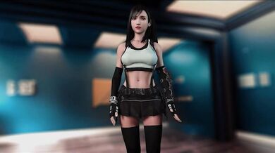 Tifa's Titty-Shaking Confession