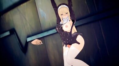 Urethra Invaders - Alien Futanari Nuns