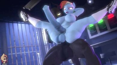 Mighty Mutant Tentacle Monster vs the Futa Goddess