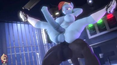 Mighty Mutant Tentacle Monster vs the Futa Goddess