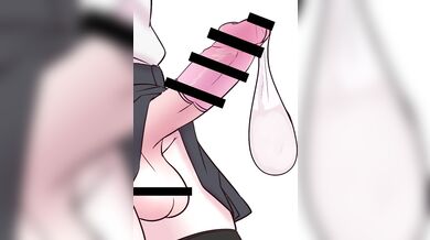 Tickling the Tiny Futa Cumshot