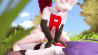 Fucking the Pokemon Trainers: Team Rocket's Wild Orgy with Ash and Pikachu
