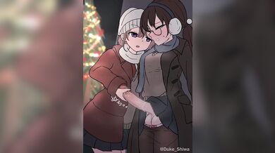 Excited Girlfriend Pleasure Outdoor