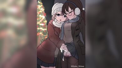 Excited Girlfriend Pleasure Outdoor