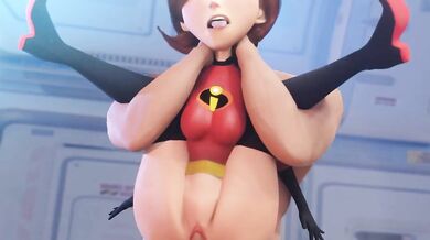 Elastigirl's Restrained Fuck Fest [Crisisbeat]