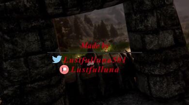 Mother of Dragons and Werewolf Alpha Fuck in the Skyrim Forest