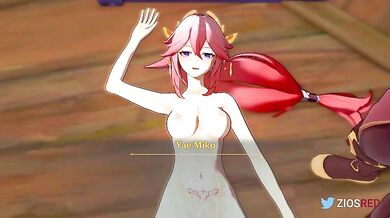 Betrayed by her Master, Yae Miko is cursed with a never-ending lust