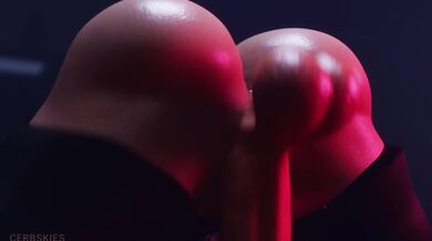 Black Widow's Tight Sack Tease [Cerbskies]