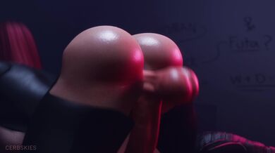 Black Widow's Tight Sack Tease [Cerbskies]
