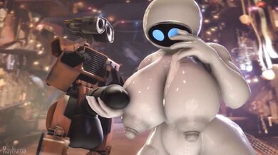 Wall-E meets a group of sexy women on Earth and gets more than he bargained for in this compilation of hentai porn scenes