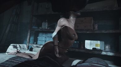 Bitch gets what she deserves: A big, hard cock up her tight ass!