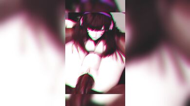 Glorious D.va Gets Double-Teamed in Epic Group Sex Romp with Huge BBCs