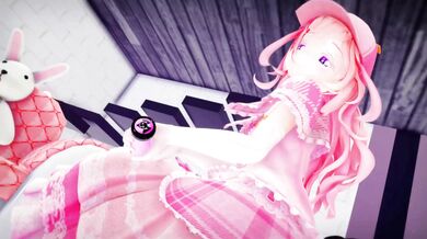 Selina's Striptease Fever: A Purple-eyed Hentai Heartthrob in MMD with Toy Toys!