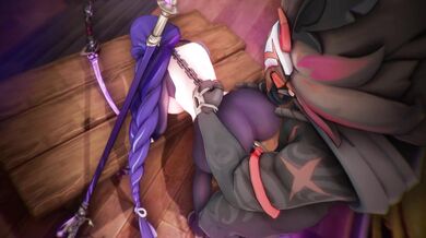 Tornado of Love: Raiden, Shotgun and Miko in a Hurricane of Pleasure!
