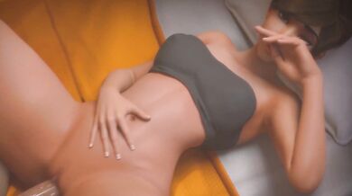 The hottie, Shy Tracer, is caught in the act of having wild sex with a mysterious man in her room