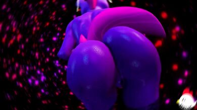 Busty Babe Booty Shaking in the Storm!