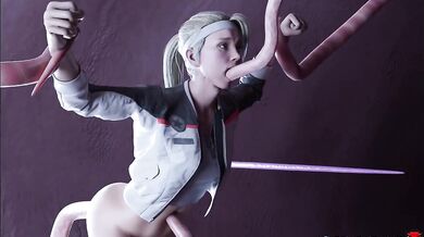 [The Red Bucket] Sonya Blade Tentacle (Without Fluids ver)