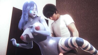 3D Hentai: Rina Takes a Second Shot From Her Student