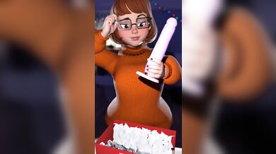 Lonely Velma Masturbates to JoJo on New Year's Eve
