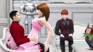 The Hermione and Viktor Krum Threesome that Left Ron Weak in the Knees