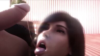 Busty Tifa Takes Control in Hardcore Adventure, Now in Stunning HD!