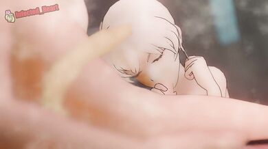 Nora Sun and Weiss Get Wet and Wild with a Blowjob Train Ride!