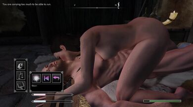 Fucking Alva in the Ass with a Cock Made of Blood