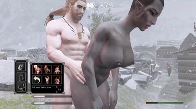 Nord Banging a Dark Elf - The Ultimate Racist Fantasy