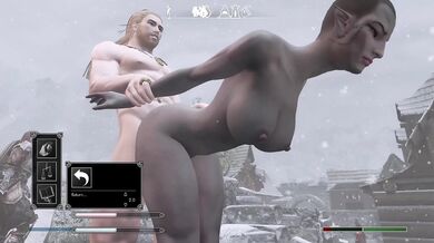 Nord Banging a Dark Elf - The Ultimate Racist Fantasy