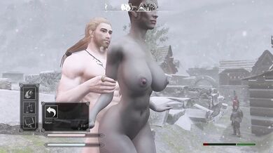 Nord Banging a Dark Elf - The Ultimate Racist Fantasy