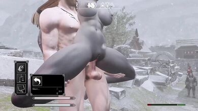 Nord Banging a Dark Elf - The Ultimate Racist Fantasy