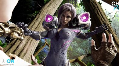 Kaisa Rides Ezreal's Cock