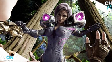 Kaisa Rides Ezreal's Cock