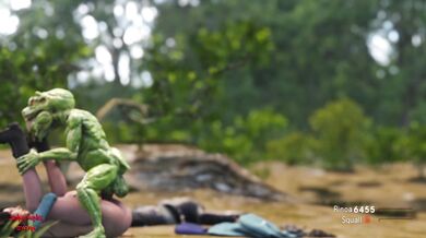 Lustful Lara Croft Gets a Hardcore Pounding on the Tomb Raider Set [Sumthingextra69]