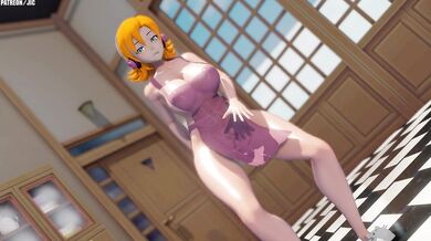 Nora's Super Freaky Dancerise (No Mask, RWBY Flavor)