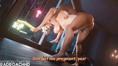 Pharah's Merciless Submission to Rad Roach [HD]