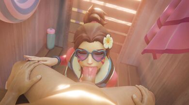 D.Va Gets Fucked in the Ass at the Beach House [Ultra HD]
