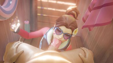 D.Va Gets Fucked in the Ass at the Beach House [Ultra HD]