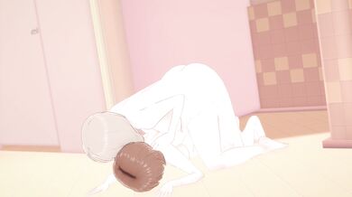 The Ultimate Trap! Miho and Nishizumi in a Sexy Double Penetration, With Itsumi and Erika!