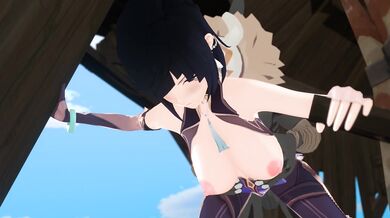 The Curvy Maid and the Mischievous Cat