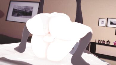 Sailor Moon Sailor Mercury Black Cat Lady Deathstrike Storm Part 1 (Clothed)