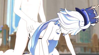Watch as the busty furry slut gets pounded from behind by a massive doggy cock while moaning in pure ecstasy!