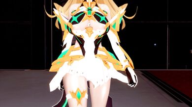 Mythra and Mob Go Wild Without Background Music in This Steamy Hentai Porn Video!