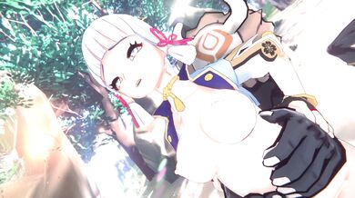 Ayaka and Hilichurls Go 4K for an Ultra-HD Hentai Adventure
