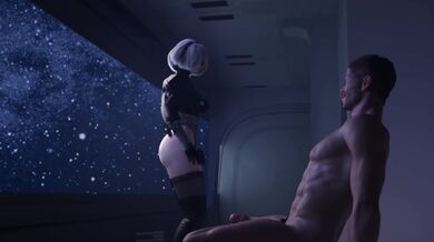 2B and her Human Sex Toy [SKRev][Uncensored]