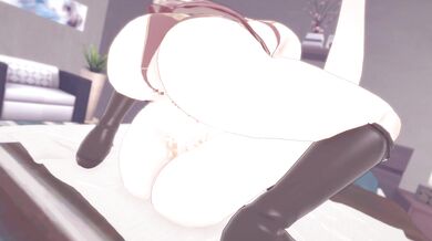 Nishizumi Shiho and Shimada Chiyo Get Naughty in Part 3 (With Clothes On)