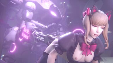 D.Va's Sex Toy Adventure in the Mech [Ultra HD]