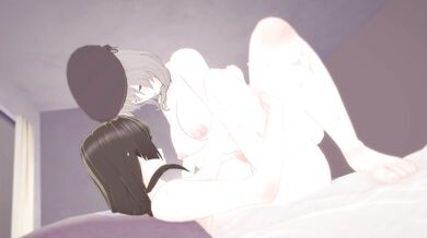 Shiho and Chiyo's Naked Debut in Part 1 of Nishizumi Nudes