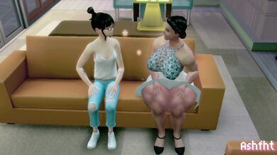 Young Girl's Lustful Encounter with Sexy Next-Door MILF!