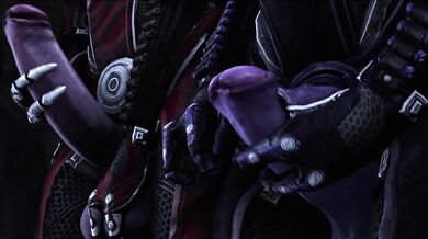 Futanari Quarian Solo Playtime